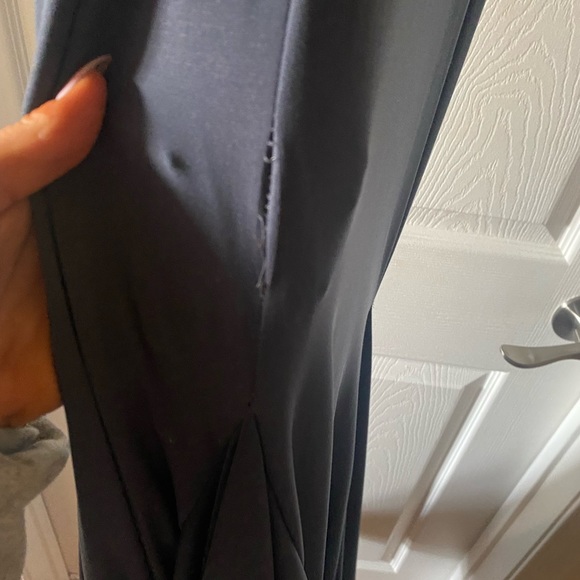 jovani v neck with train dress - Picture 7 of 12